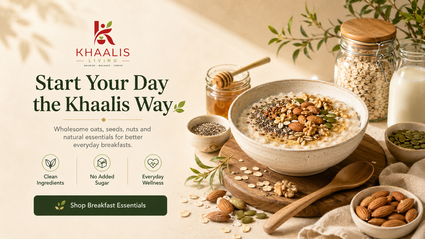 Khaalis Living natural wellness foods
